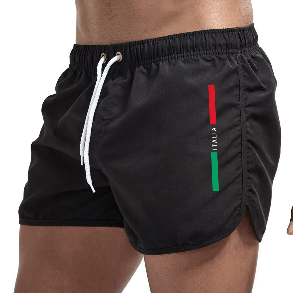 Mesh Breathable Fitness Mens Sports Shorts