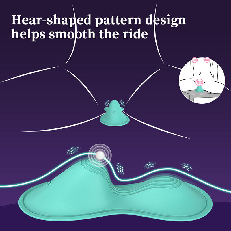 Women's Suction Cup Cushion Wearer, Massage Toy
