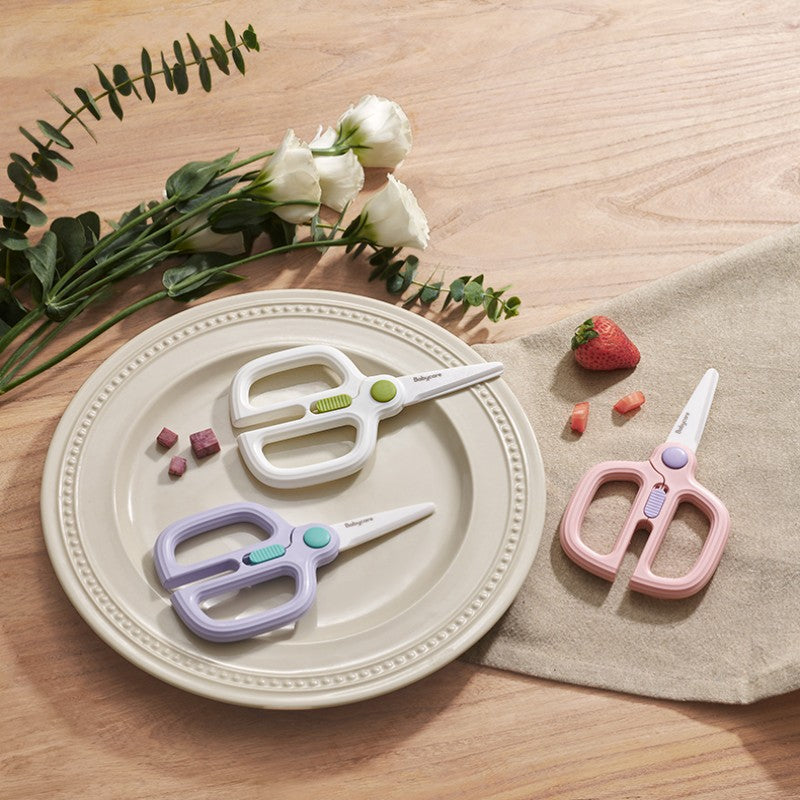 Portable Takeaway Ceramic Feeding Aid Scissors