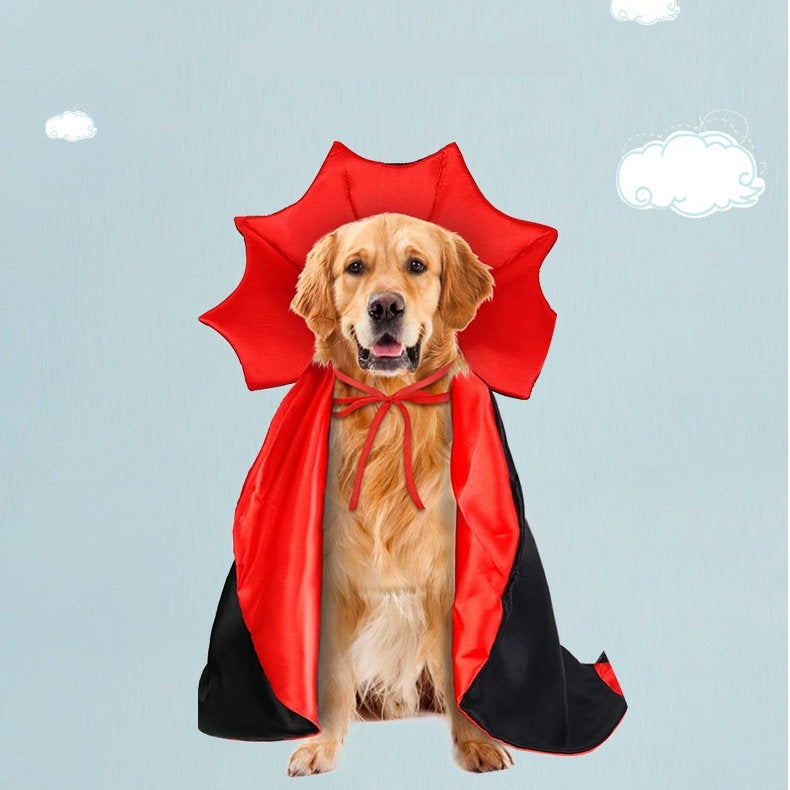 Pet Dog Vampire Cloak Costume