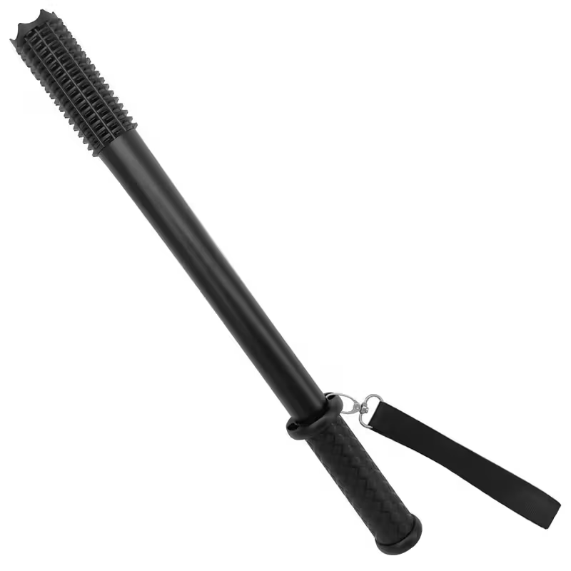 Rechargeable LED Flashlight With Emergency Life-Saving Hammer - Bright Police Security Lamp Light Office & School Supplies Office & School Supplies