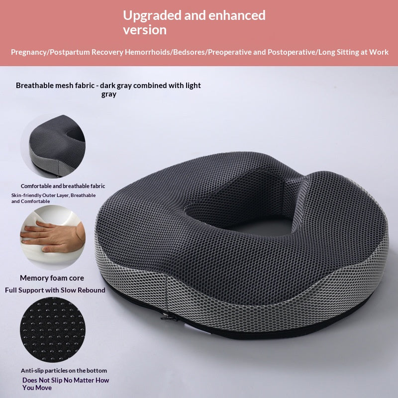 Office Seat Cushion Long-lasting Comfort For Extended Sitting, Breathable Summer Chair Butt Pad