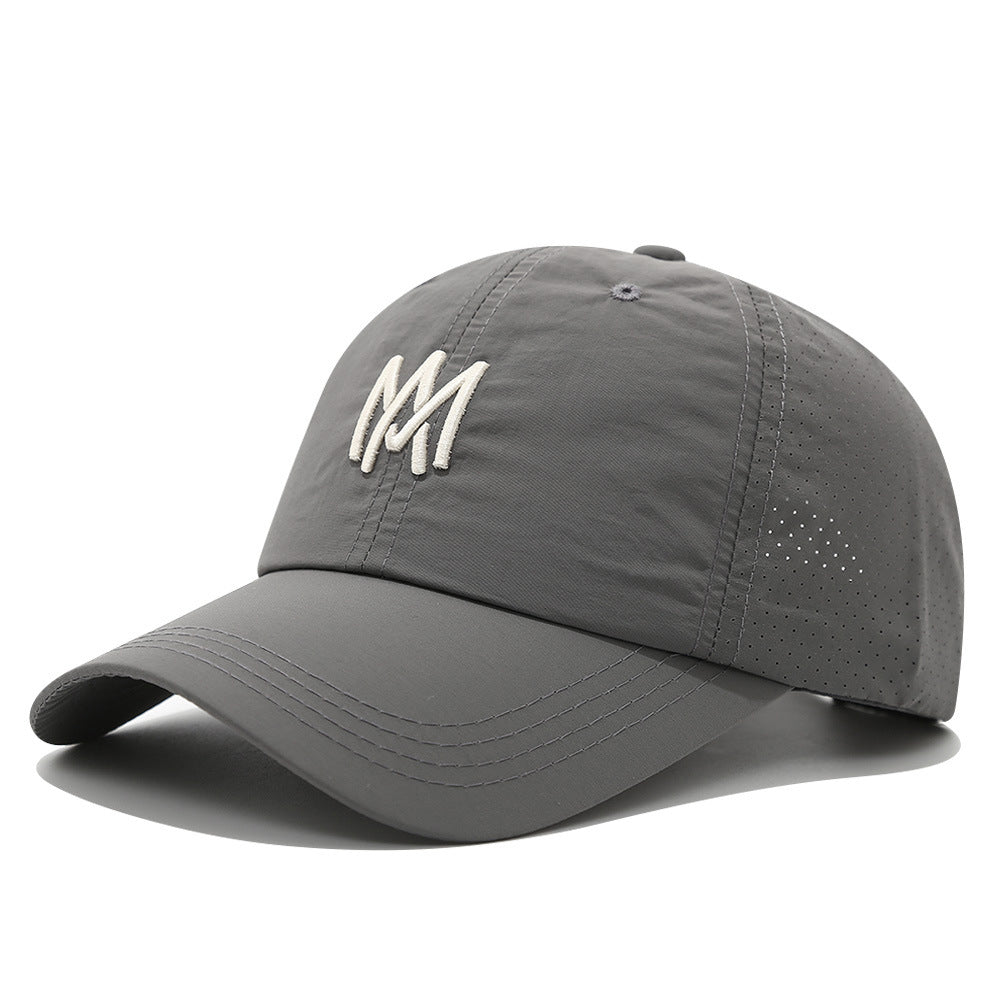New Style Men's And Women's Quick-drying Baseball Hats, Sun Protection, Breathable, Fishing Sun Protection Hats, Four Seasons Outdoor Porktail Hats, Daily Sports Hats