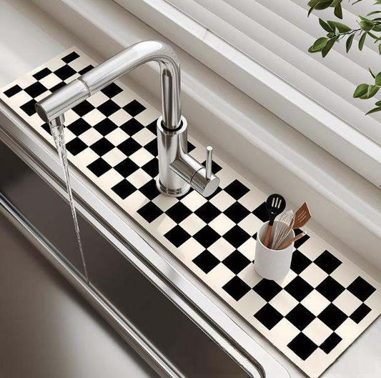 Non-slip Quick-drying Drain Mat For Kitchen And Bathroom Faucets
