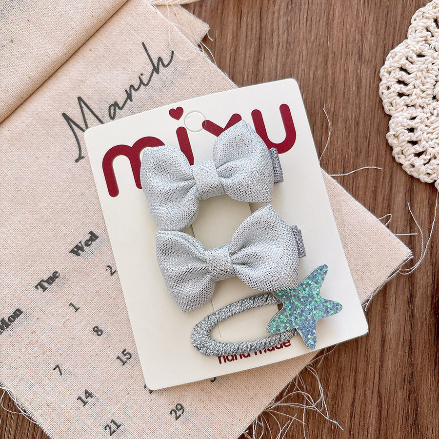 Versatile Childrens Hair Clip Made Of Leather