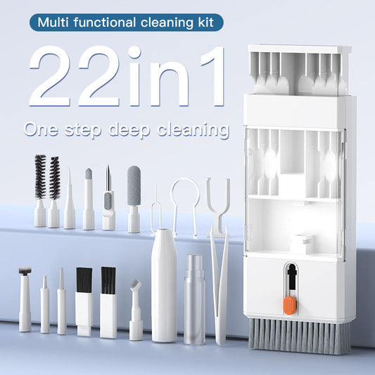 Upgrade Best-Selling K22 Computer Camera Headset Keyboard Multi-Functional Dust Removal Cleaning Pen Set
