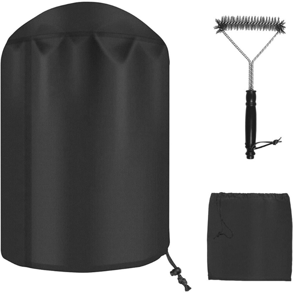 71×73 Cm Black Cover For Outdoor Grill, Storage Cover For Patio And Garden, Cover For Grill Accessories
