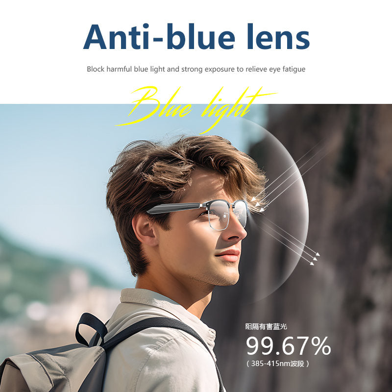 Smart Sunglasses Smart Bluetooth Glasses AI Smart Wearable  Lower Price Step Into The World High Definition UV Resistant Lenses HIFI Sound