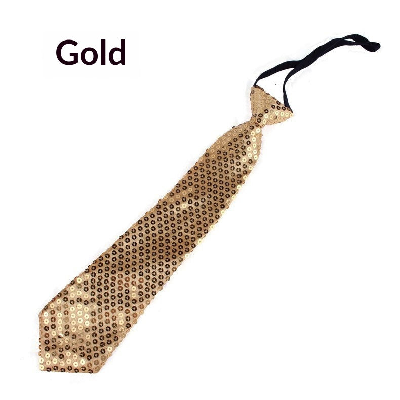 Halloween Universal Korean Version Jazz Sequin Bow Tie
