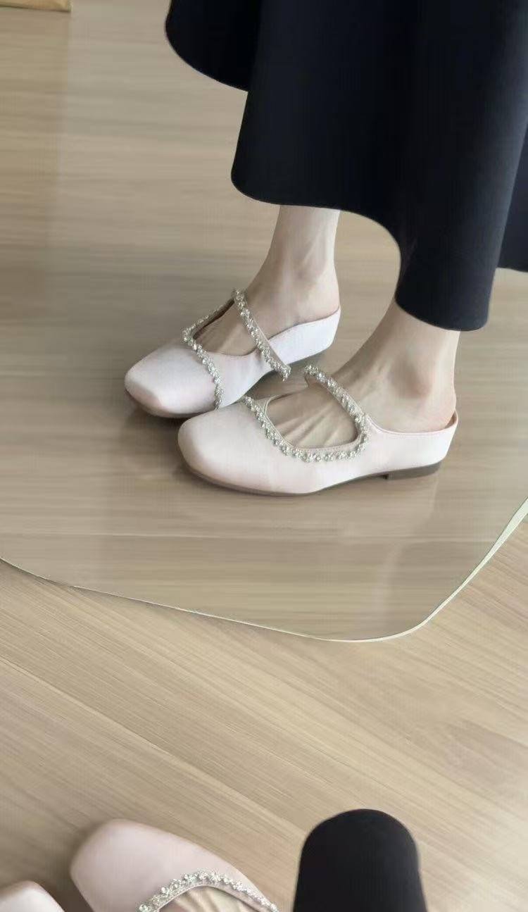 Women Summer New Slip On Elevated Platform Sandals, Fairy Style Outdoor Wear Slide Slippers