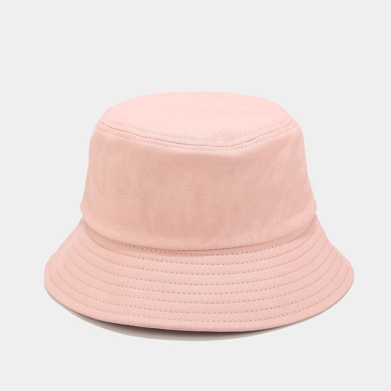 New Solid-color Double-sided Wearable Sun Hat For Outdoor Photography, Slimming Face Cap, Daily Outing Sun Protection Hat