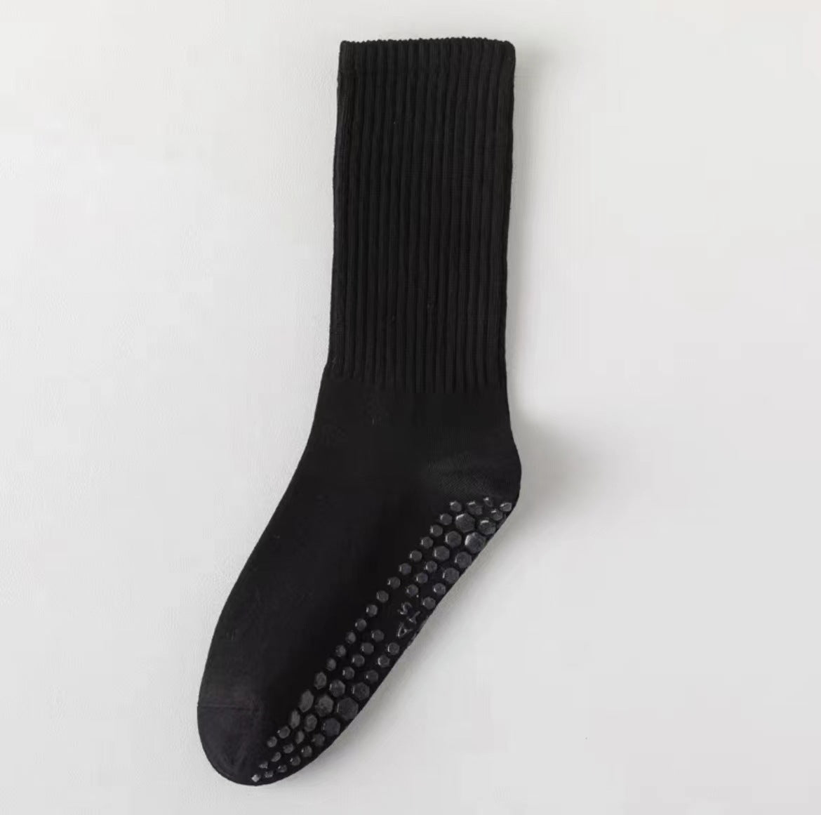 Springautumn Mid-calf Professional Fitness Pilates Non-slip Socks