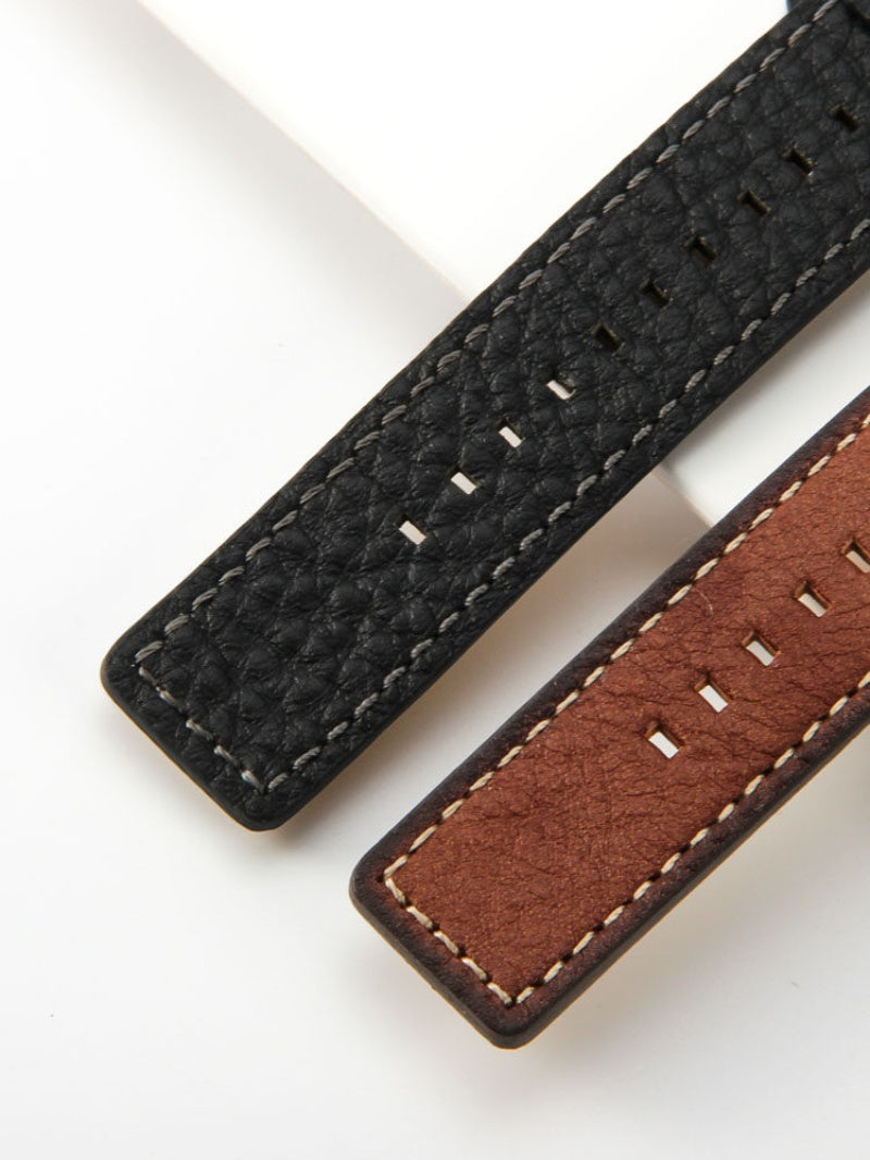 Replacement Fossil Watch Accessories Vintage-style Tray With 24mm Cowhide Leather Strap