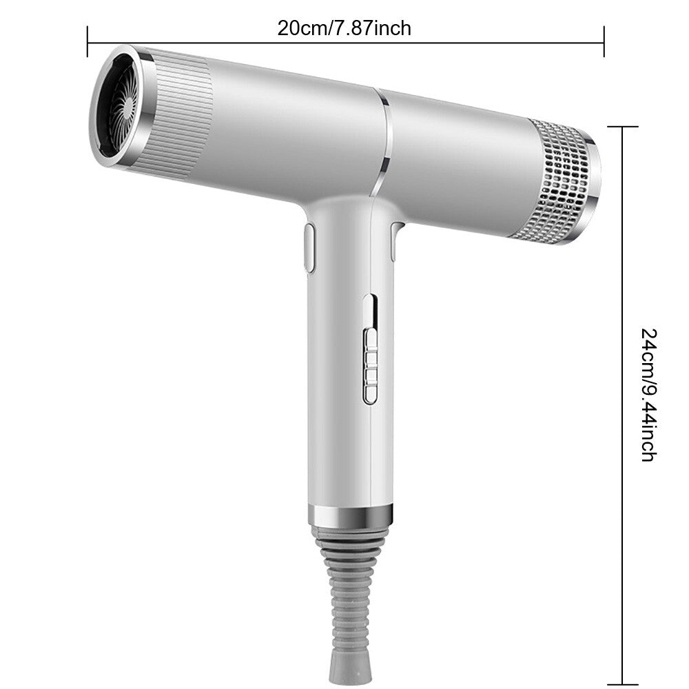 3in1 Professional Style Hair Dryer Nozzle Concentrator Blower Pro Salon Heat UK