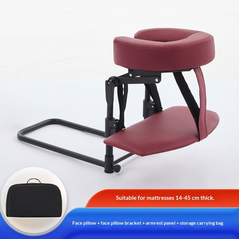 Portable Beauty Bed For Moxibustion Therapy And Post-Op Eye Recovery Pillow