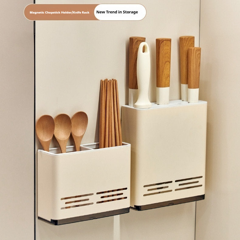 Magnetic Knife Holder Storage Rack Kitchen Organizer