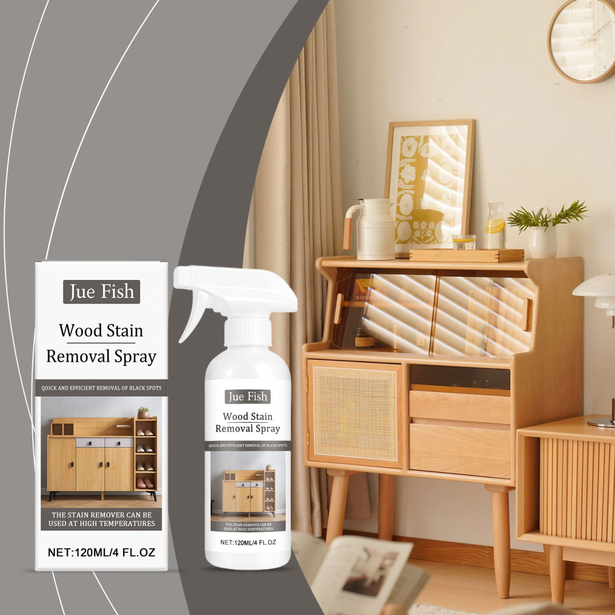 Wood Stain Cleaner Black Spot Care