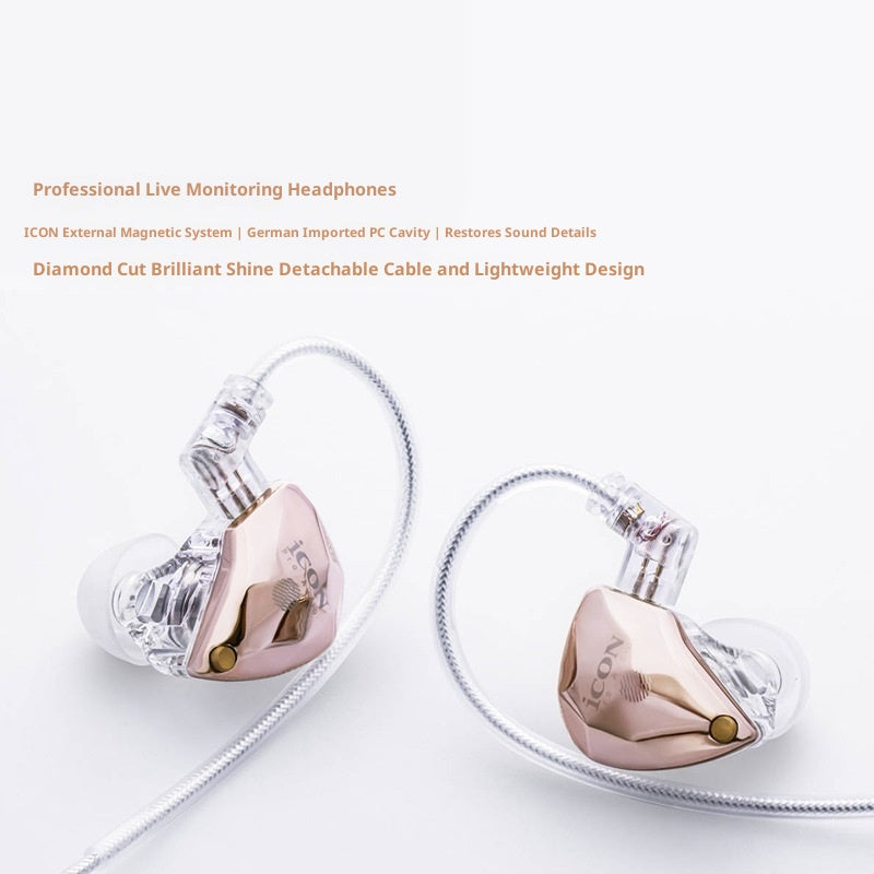 Monitor Sound Card Computer Wired In-ear Not With Microphone For Anchor Special Headset
