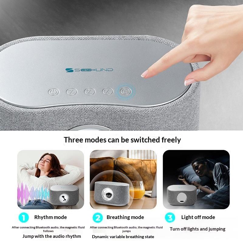 Magnetic Fluid Wireless Charging Bluetooth Speaker