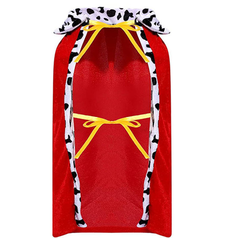 Pet Cloak And Crown King Role-Play Costume Set