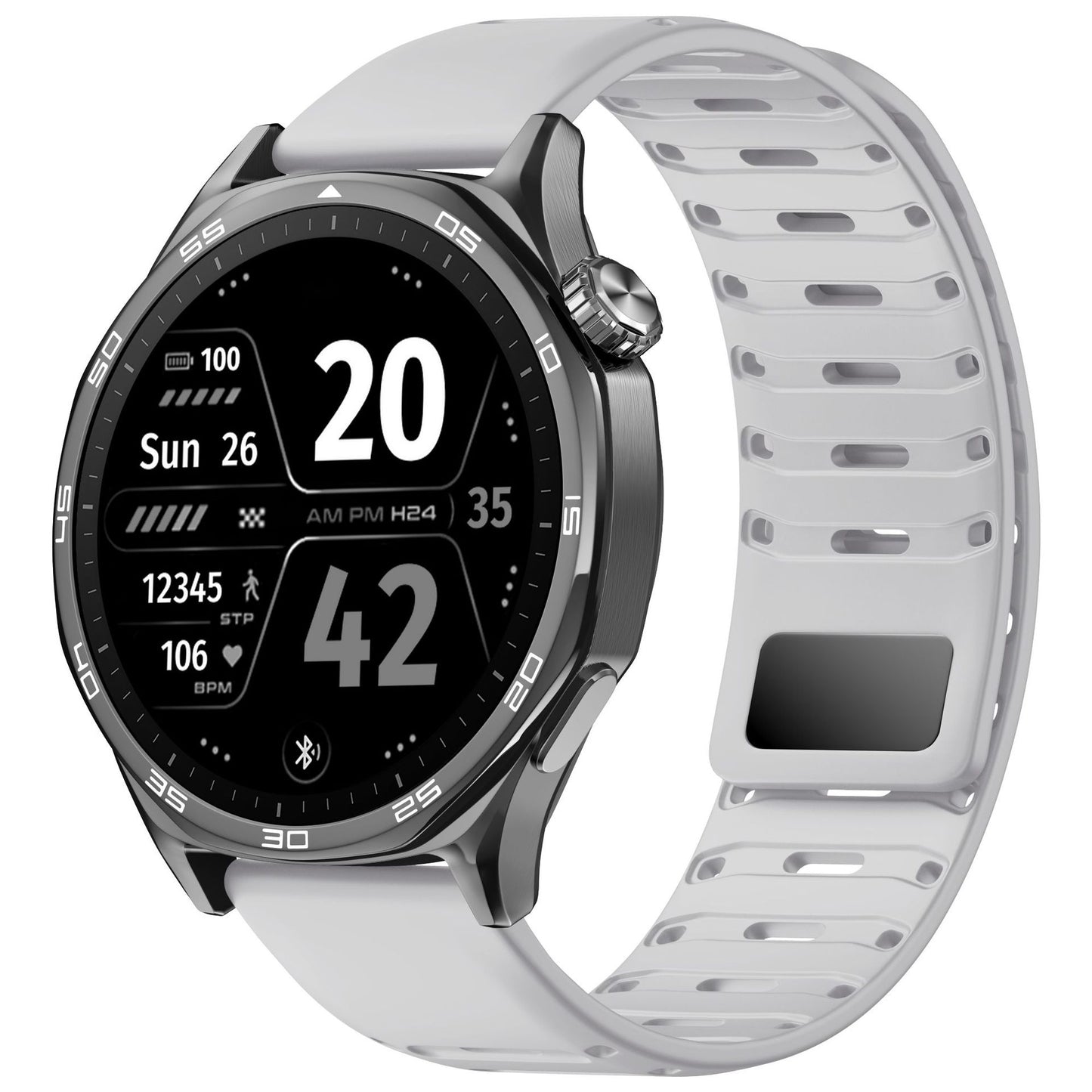 Applicable To GT5 Silicone Breathable Smart Watch Band