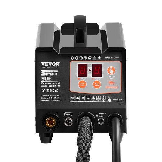 Spot Welder Dent Puller, 3KW Stud Welder Dent Repair Kit With 2 Welding Guns, Auto/Manual Welding & 7 Modes, 110V Auto Body Spot Welding Dent Repair Machine For Car, Truck Dent Repair