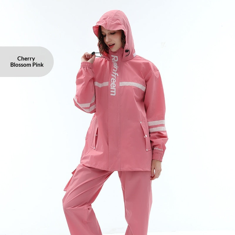 Electric Vehicle Raincoat Set Full-body