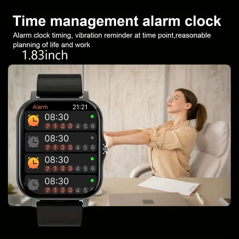 New Smartwatches Now On Sale, Featuring Message Alerts, Call Answering, Health Monitoring, Activity Tracking, Notification Reminders, And Fitness Functions.Not Waterproof