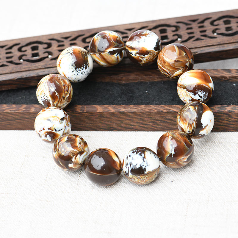 Tea Amber Mens And Womens Bracelet