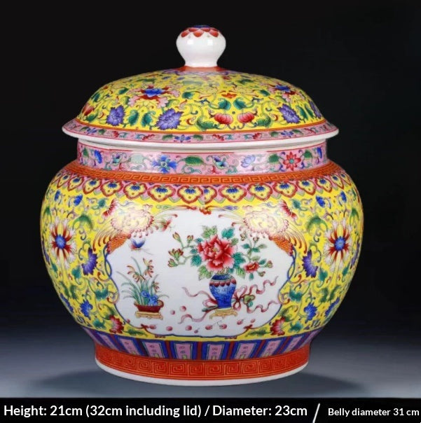 Ceramic Large Tea Can For Household Use