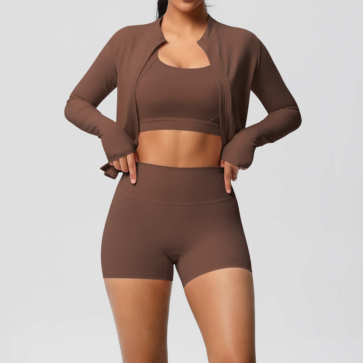 Three Items Leisure Pilates Running Fitness And Yoga