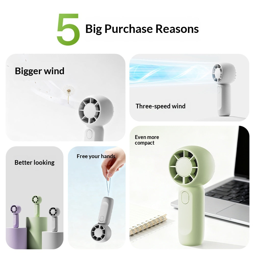 Portable Household Use Vite New Mini Pocket Fan