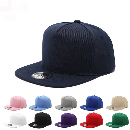 Flat-brimmed Versatile Baseball Cap For Outdoor And Street Wear Offering Sun Protection