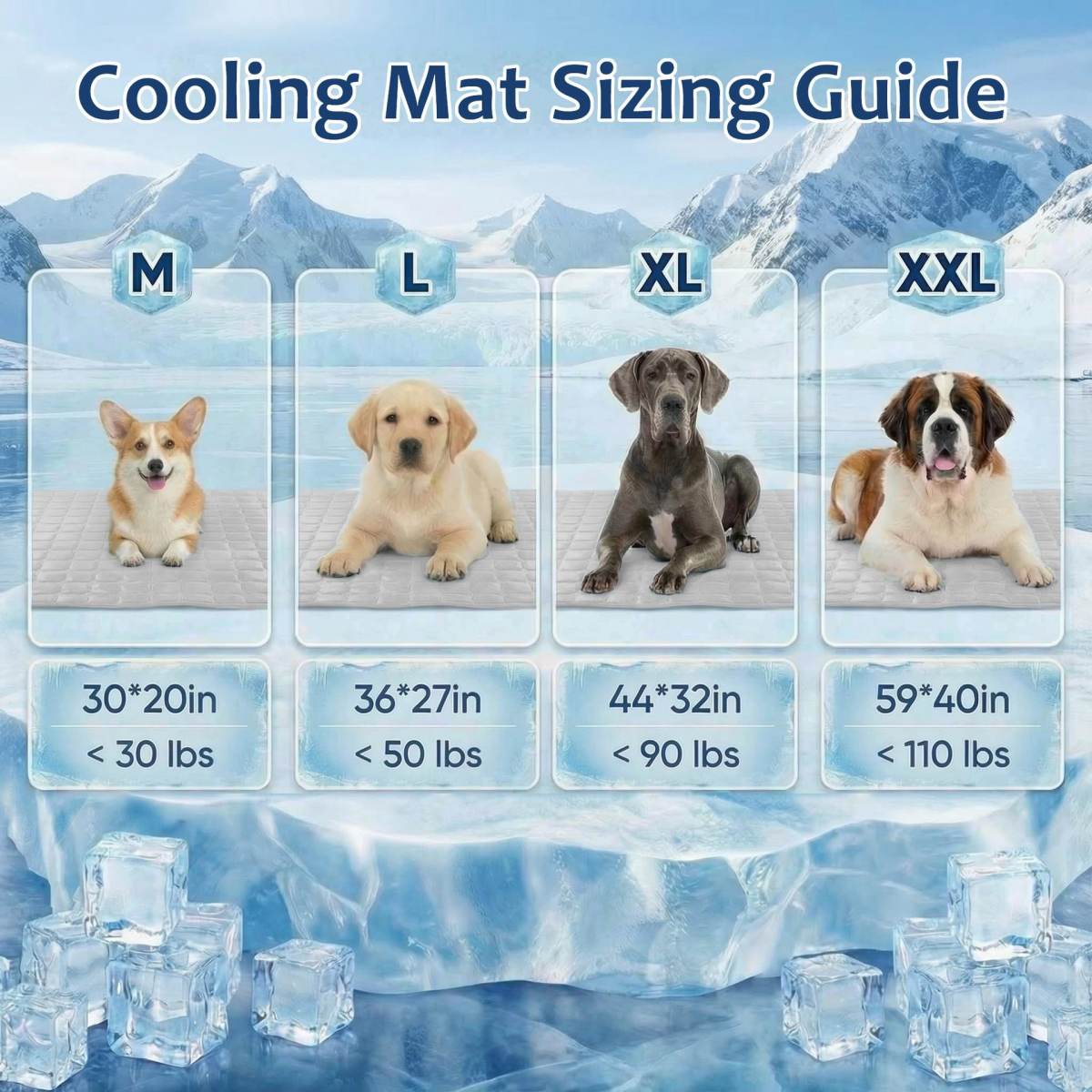All-Season Non-Slip Pet Bed Mat