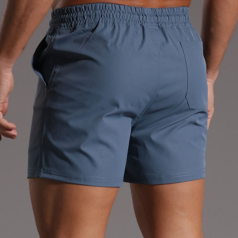 Mens Sporty Casual Fitness Drawstring Shorts