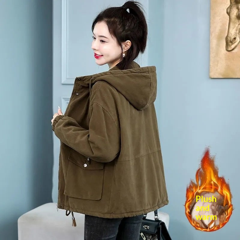 New Korean-style Versatile Casual Parka That Flatters The Figure And Keeps You Warm
