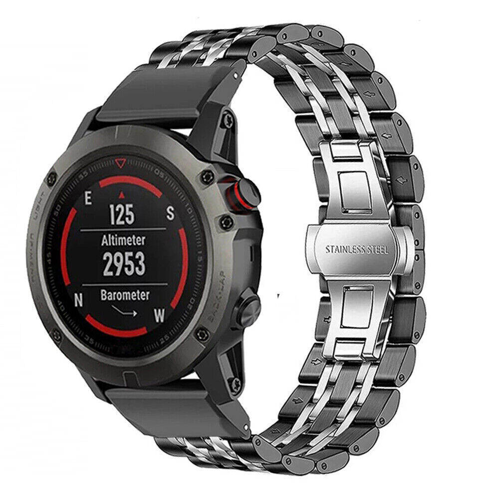 Metal Stainless Steel Strap Smart Watch