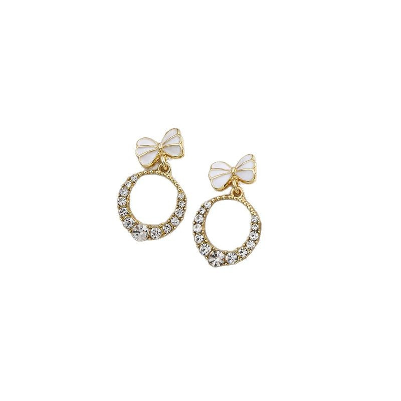Alloy Stall Night Market Source Earrings Fashion Influencer Live Broadcast Popular Light Luxury Ear Accessories