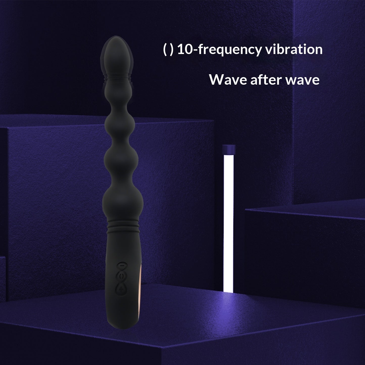 Prostate Massage Beads For Shared Use By Men And Women