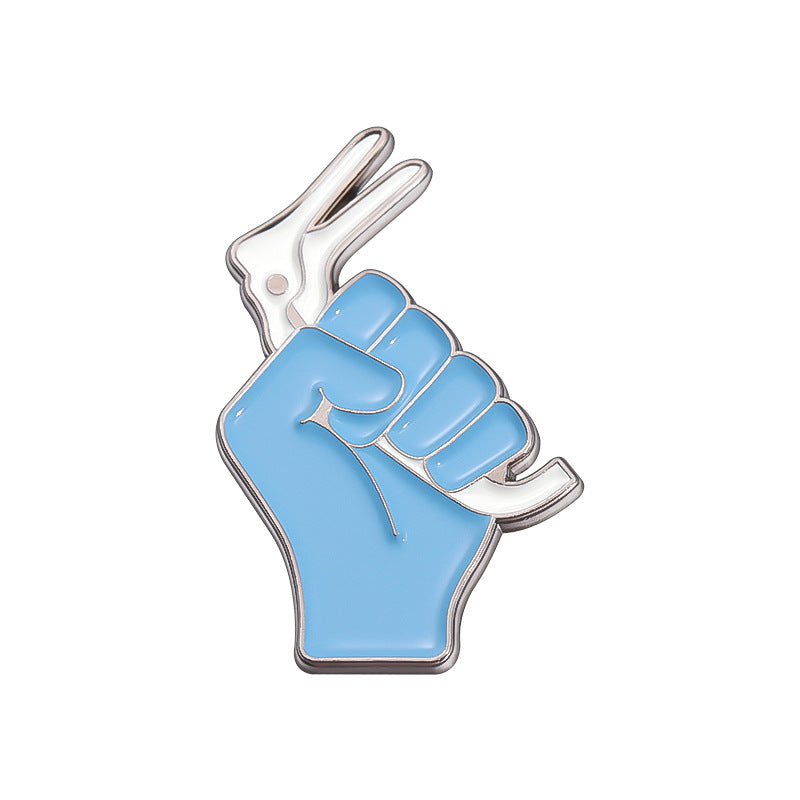 Baking Paint For Metal Badge Personality All-matching Badge Pin Accessories