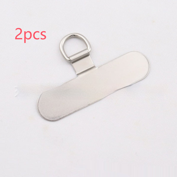 Stainless Steel Phone Clip Charging Port Fixing Pad