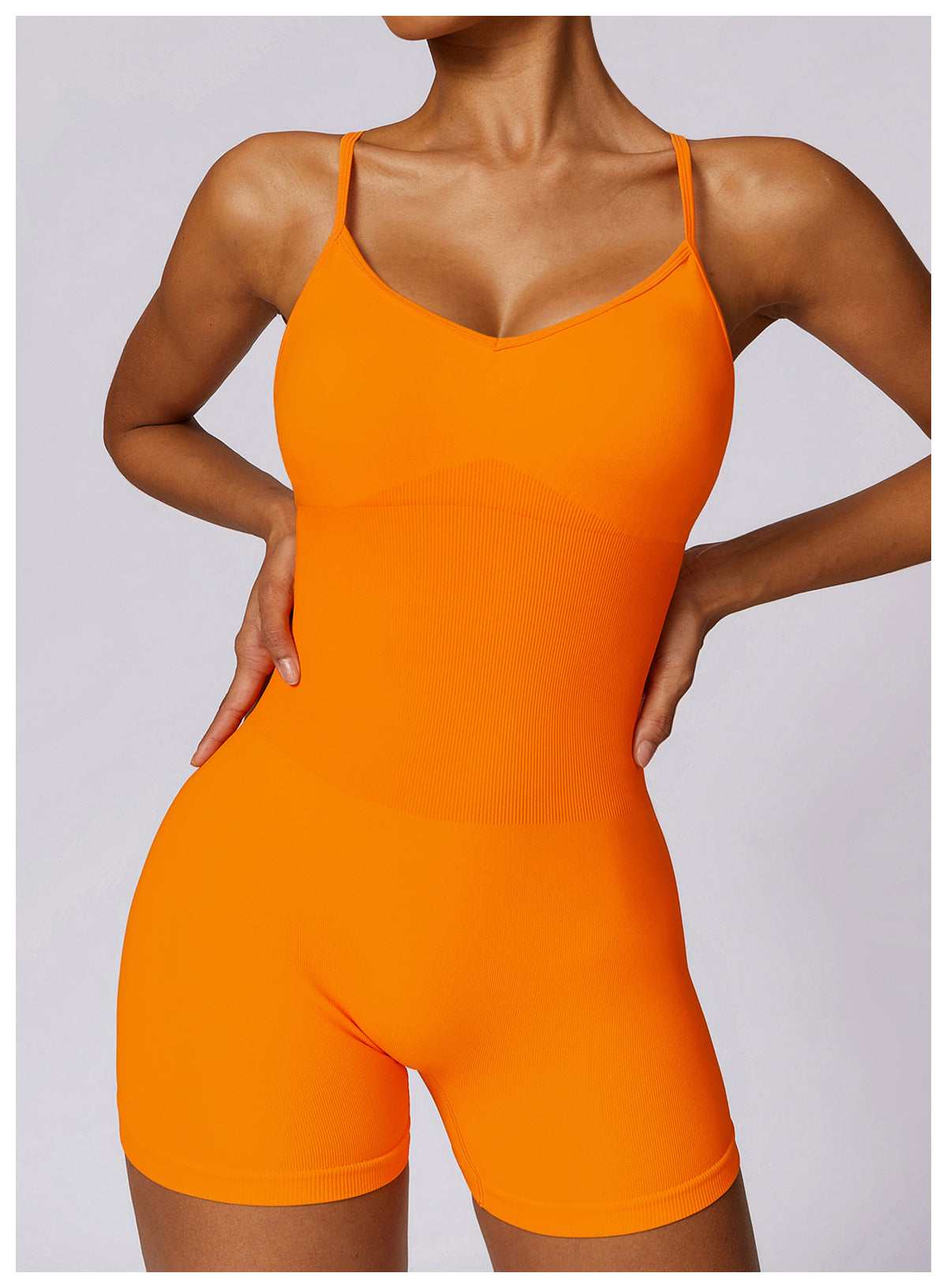 Fitness Seamless Beauty Back Yoga Jumpsuit Sports One-piece