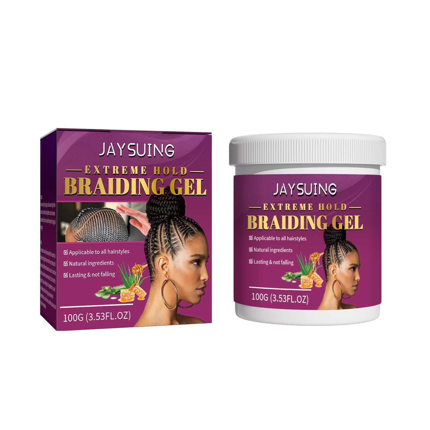 Jaysuing Dreadlocks Styling Gel, Dreadlocks Prevent Breakage And Damage Hydrating Styling Shine Wax