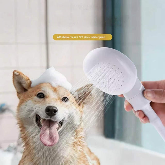 Simple Pet Shower Head Plastic For Home Use