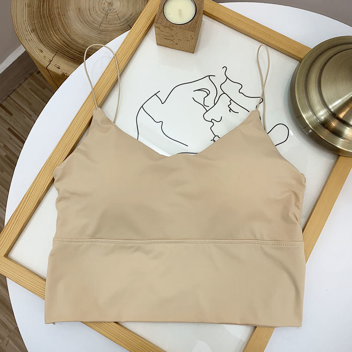 Ice Silk Beauty Back Camisole Women's Korean-style Underwear