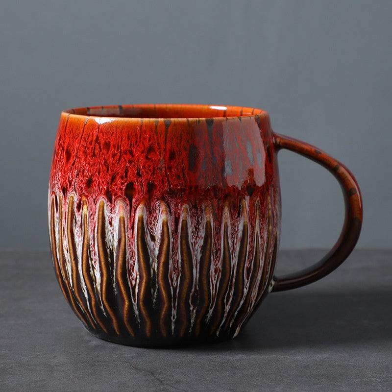 Ceramic Large-capacity Mug, Drinking Cup For Home Use