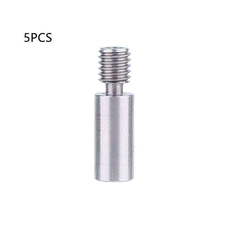 Single Head Double Color Throat DIY Stainless Steel Tube Feeding