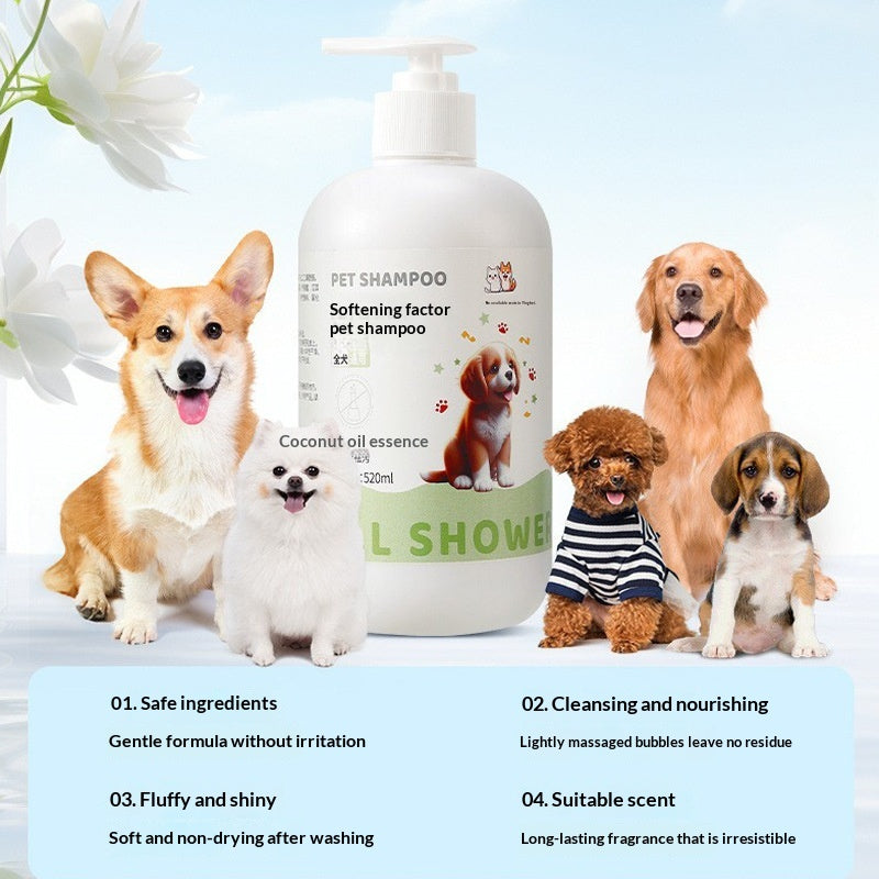 Dog Shampoo For Deodorizing And Relieving Itch, For Pet Cats