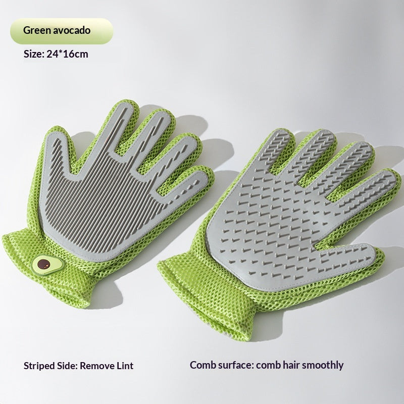 Double-sided Cat Grooming And Cleaning Glove
