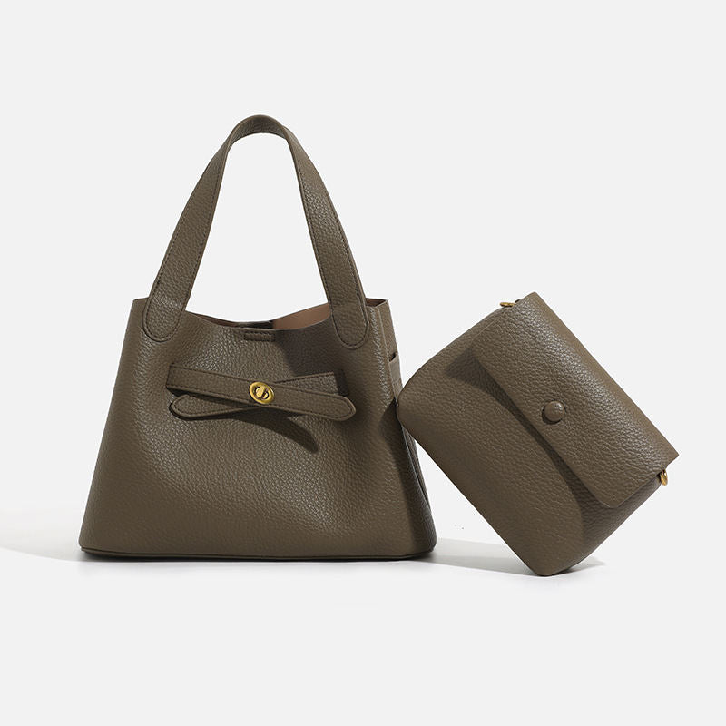 Fashionable Bucket Bag With A Cross-body Strap